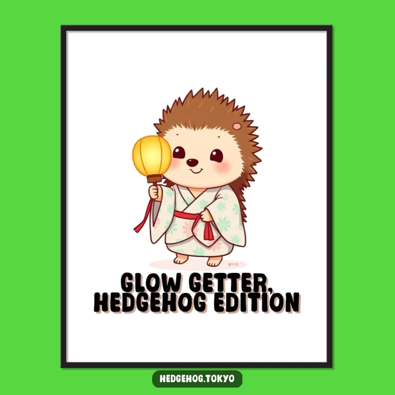 Free Printable Hedgehog Lantern Art: Cozy Downloadable Decor for a Tranquil Space!