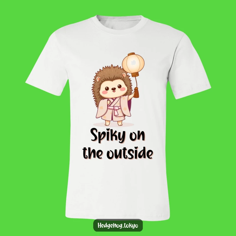 Funny Hedgehog Kimono T-Shirt: Proudly Prickly and Stylishly Humorous Gift